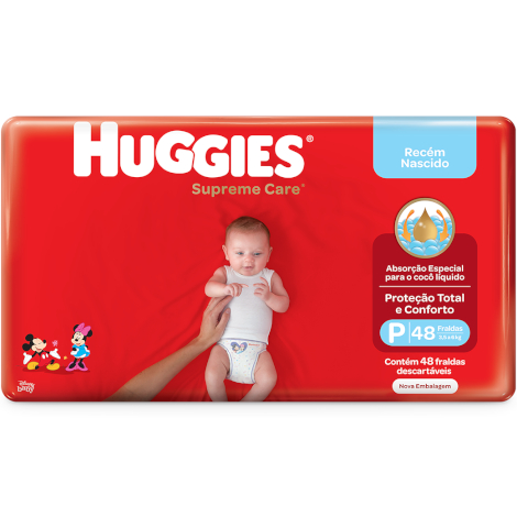 FRA HUGGIES SUP CARE_RN MEGA PEQ C/48