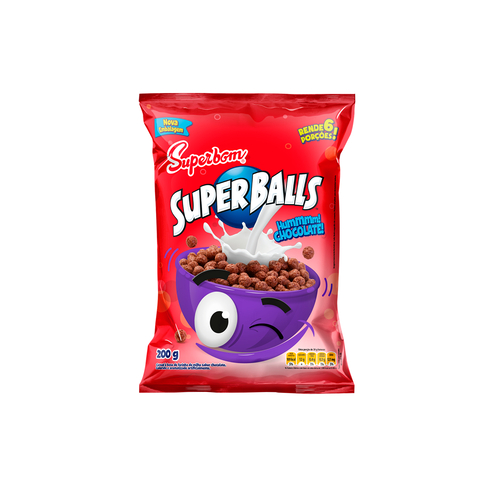 KELLOGG CEREAL SUPER BALLS 200G CHOCOLAT