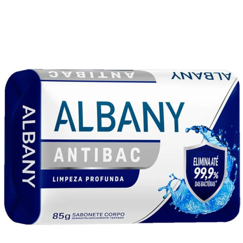 SAB ALBANY SUAVE 80G LIMPEZA CUIDADO