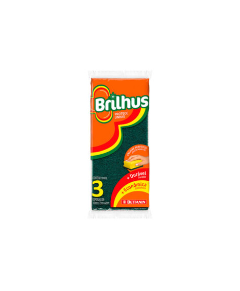 BET BRILHUS ESPONJA PROTEGE UNHAS C/3