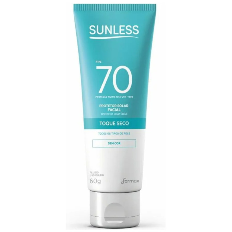 SUNLESS FPS 70 PROT FAC 60G S/ COR