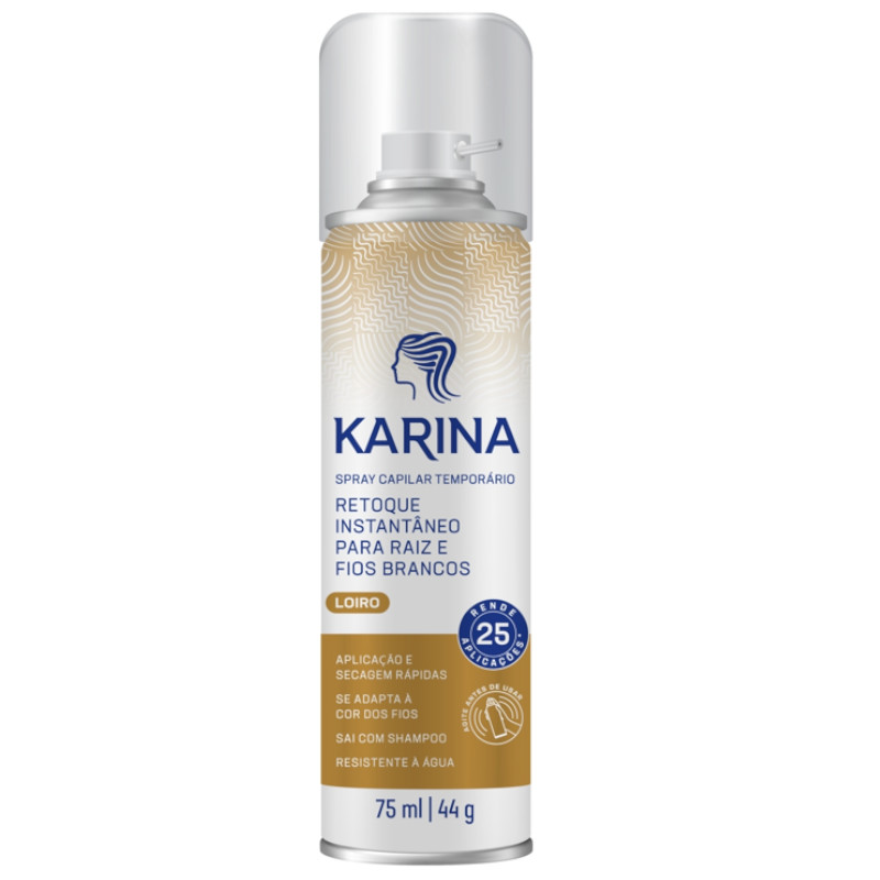KARINA HAIR SPRAY RETOQUE 75ML LOIRO
