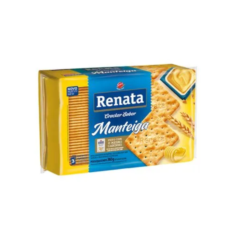 RENATA BISC SALG 360G CRACKER MANTEIGA