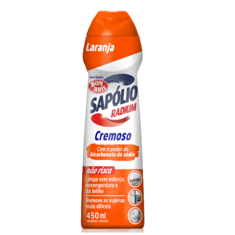 BB SAPOLIO MULTI CREMOSO 450ML LARANJA