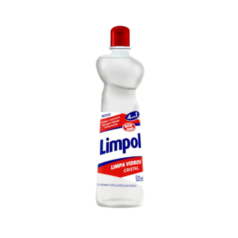 BB LIMPOL LIMPA VIDROS 500ML 4X1 SQUEEZE