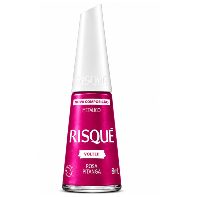 ESM RISQUE_METAL ROSA PITANGA (N)