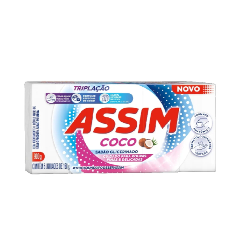 SABAO BARRA ASSIM 160G COCO C/5