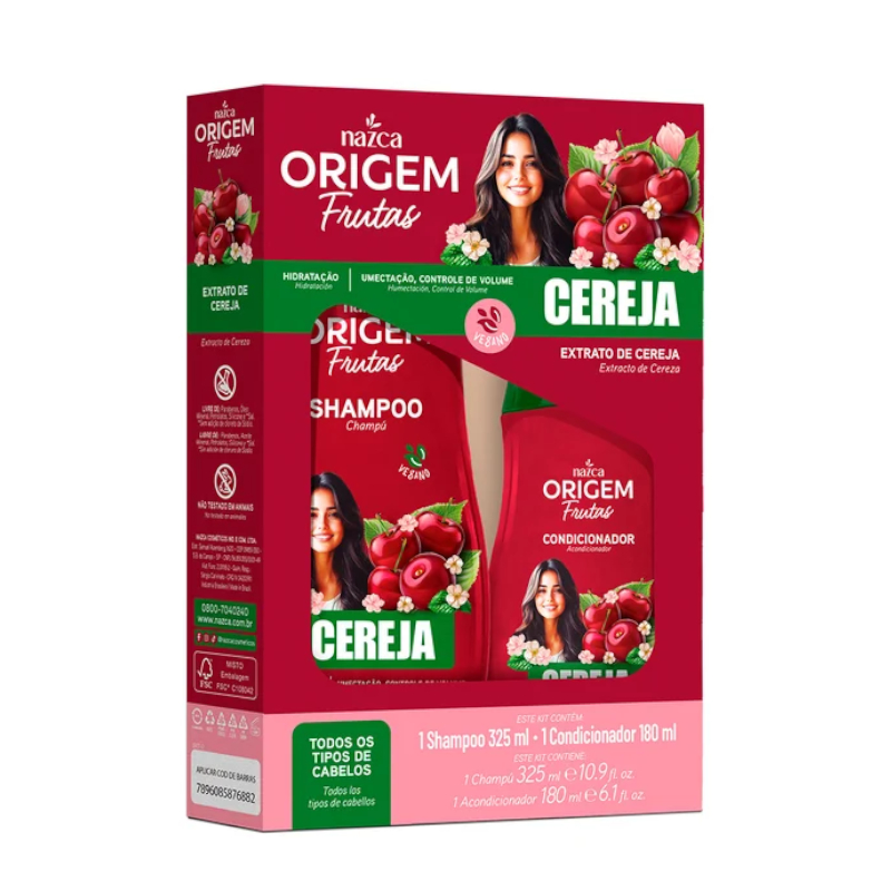 SH ORIGEM+CD 325+180ML CEREJA
