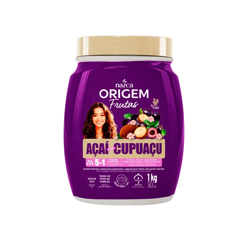 CR TRAT ORIGEM 1KG 5X1 ACAI CUPUACU