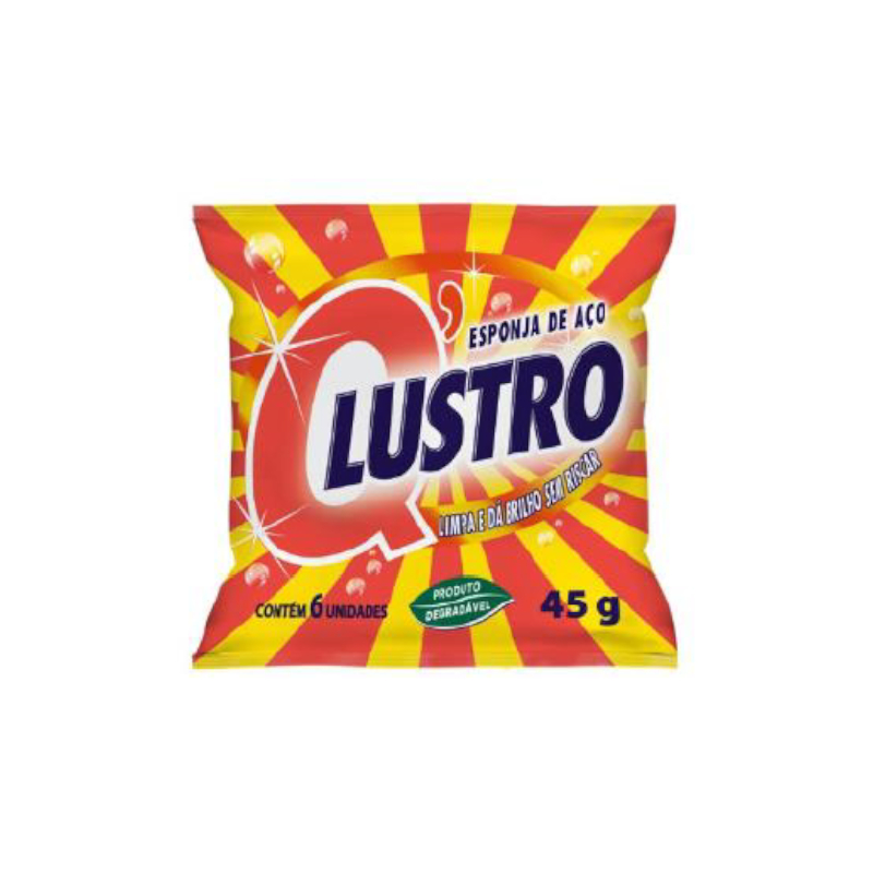 BB BOMBRIL LA ACO QLUSTRO 45G C/6 (N)