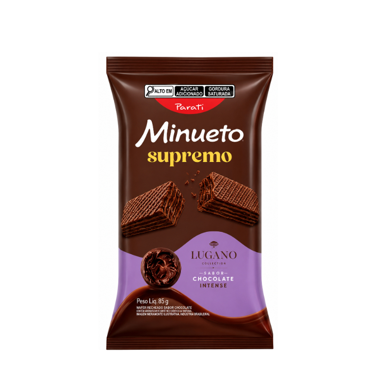 PARATI WAFER MINUETO SUP 83G CHOCOLATE