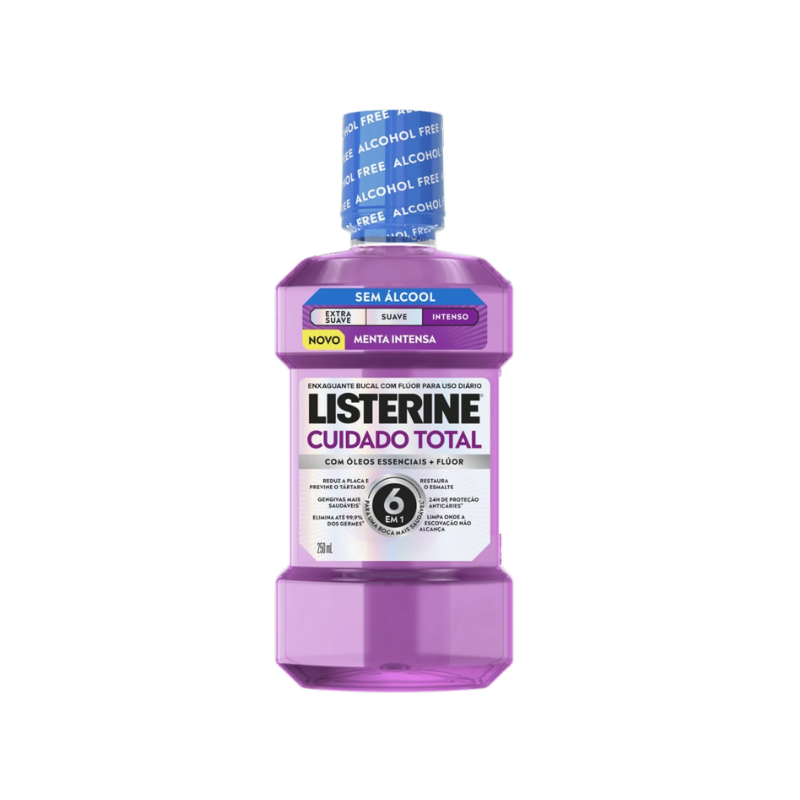 ENX BUC LISTERINE 250ML CUIDA TOTAL INT