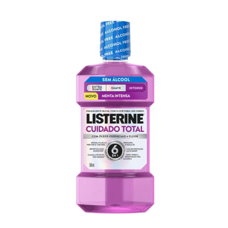 ENX BUC LISTERINE 500ML CUIDA TOTAL INT