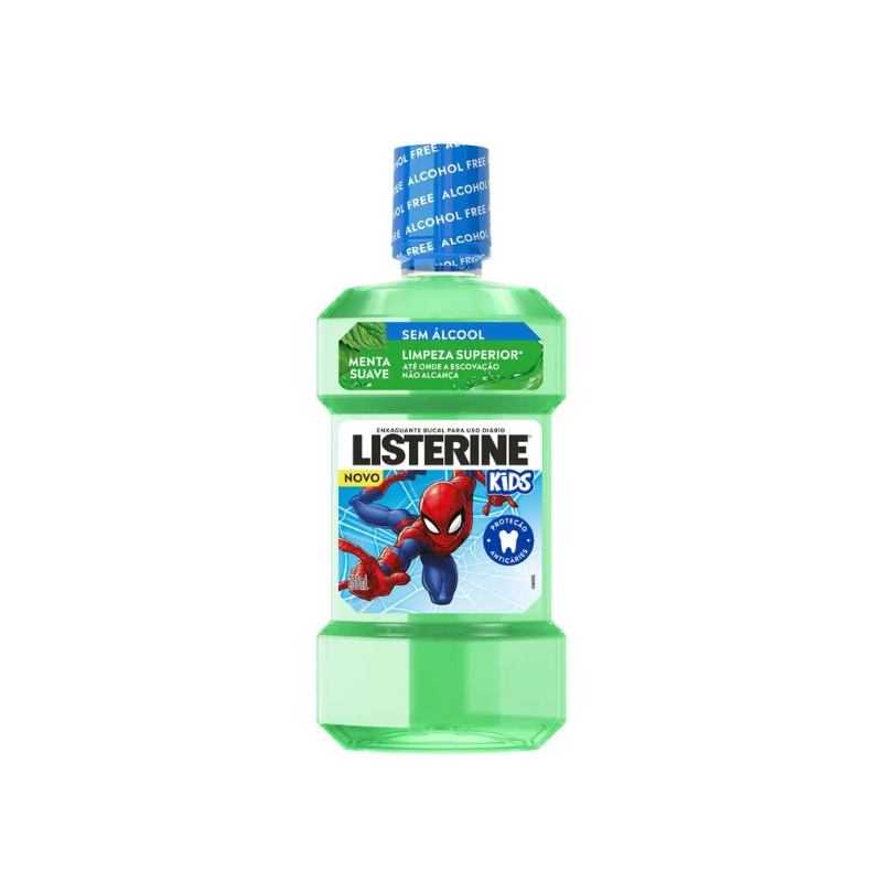 ENX BUC LISTERINE 250ML KIDS MENTA SUAVE