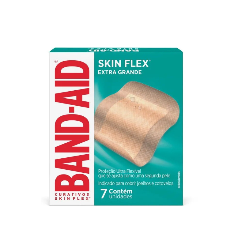 BAND-AID JOHNSON SKIN FLEX C/7 EXT GRAND