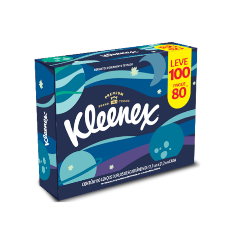 LEN PAPEL KLEENEX BOX MISTO L100P80