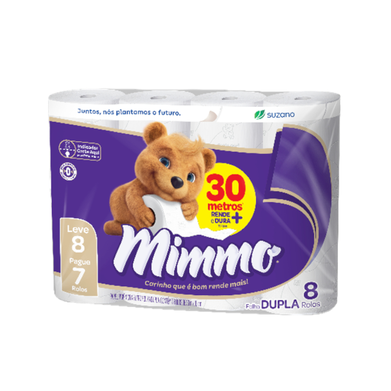 PAPEL HIG MIMMO DUP 30M L8P7