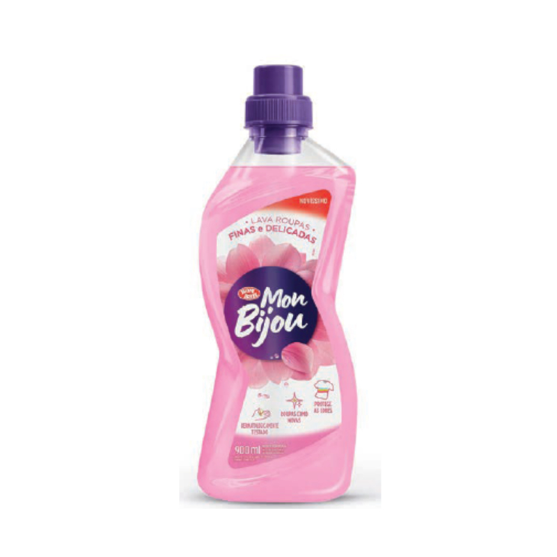 BB MON BIJOU LAVA ROUPA LIQ 900ML FINAS