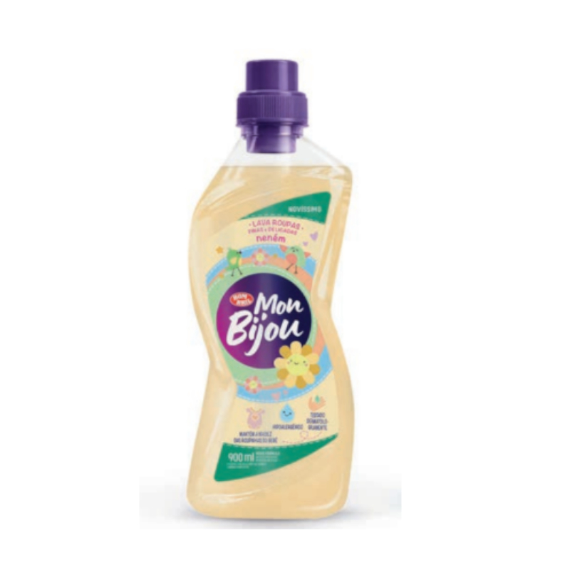 BB MON BIJOU LAVA ROUPA LIQ 900ML NENEM