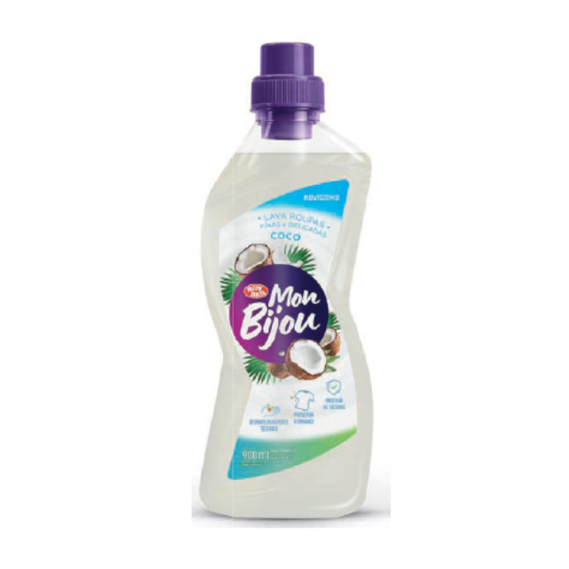 BB MON BIJOU LAVA ROUPA LIQ 900ML COCO