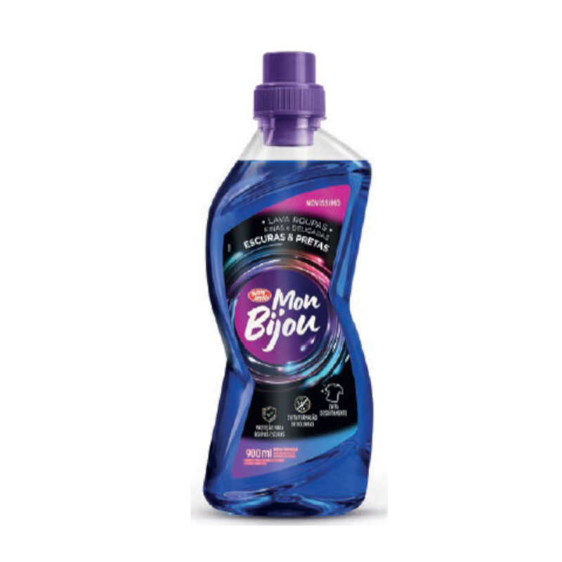 BB MON BIJOU LAVA ROUPA LIQ 900ML ESCURA