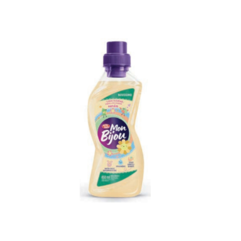 BB MON BIJOU LAVA ROUPA LIQ 450ML NENEM