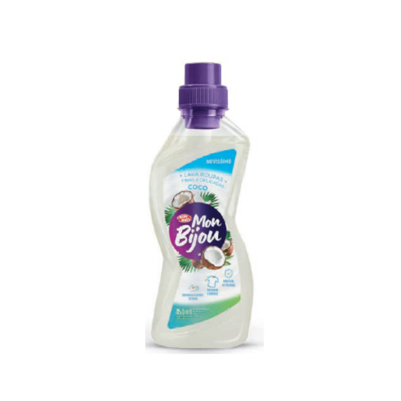 BB MON BIJOU LAVA ROUPA LIQ 450ML COCO