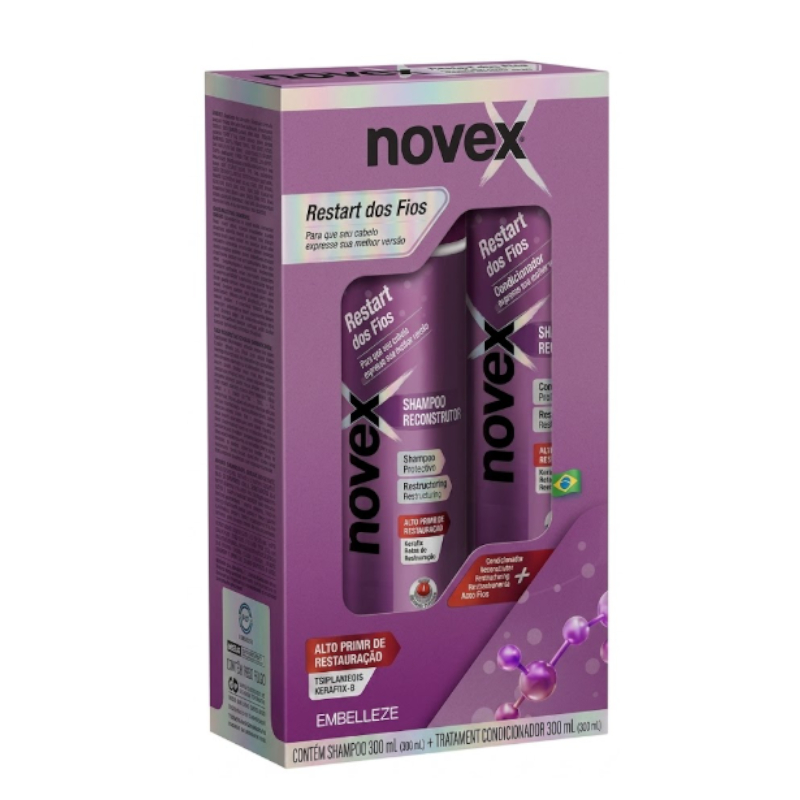 SH+CD NOVEX REVITAY 300ML RESTART EXOSSO
