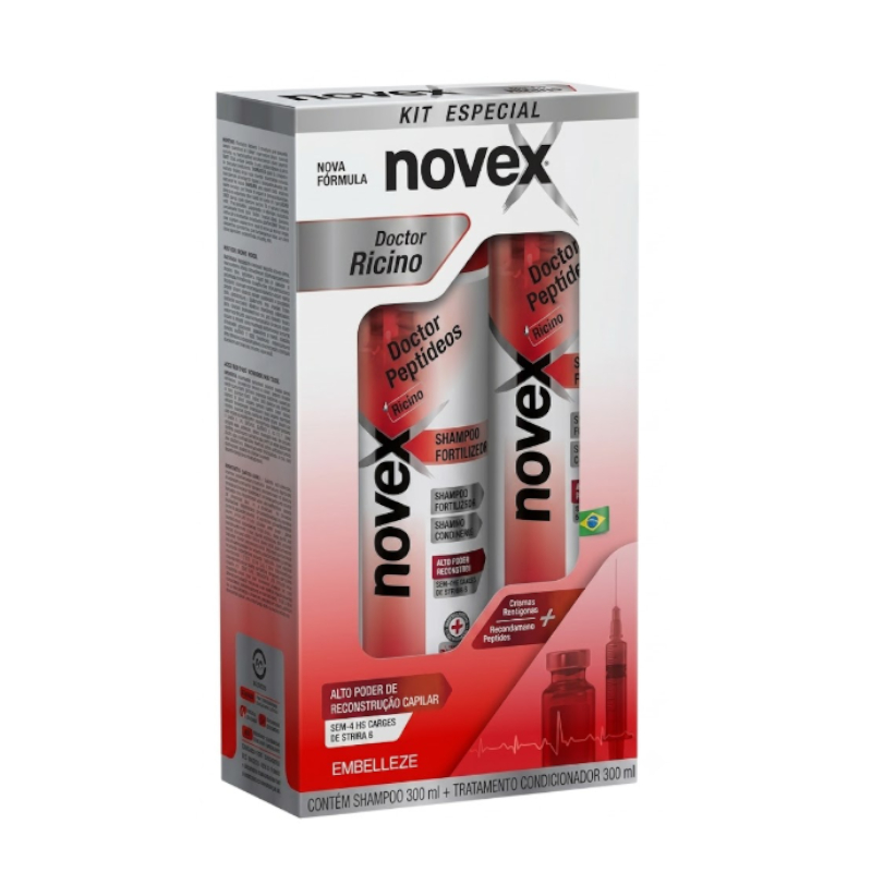 SH+CD NOVEX REVITAY 300ML DOC PEPTIDEOS