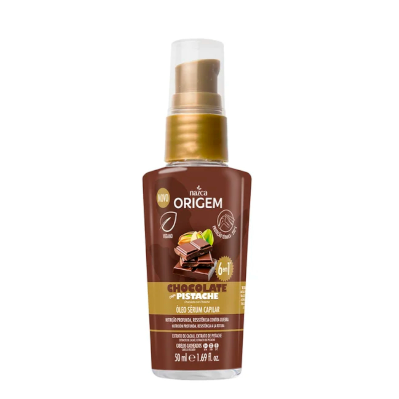 OLEO CAP ORIGEM 50ML CHOCOLATE PISTACHE