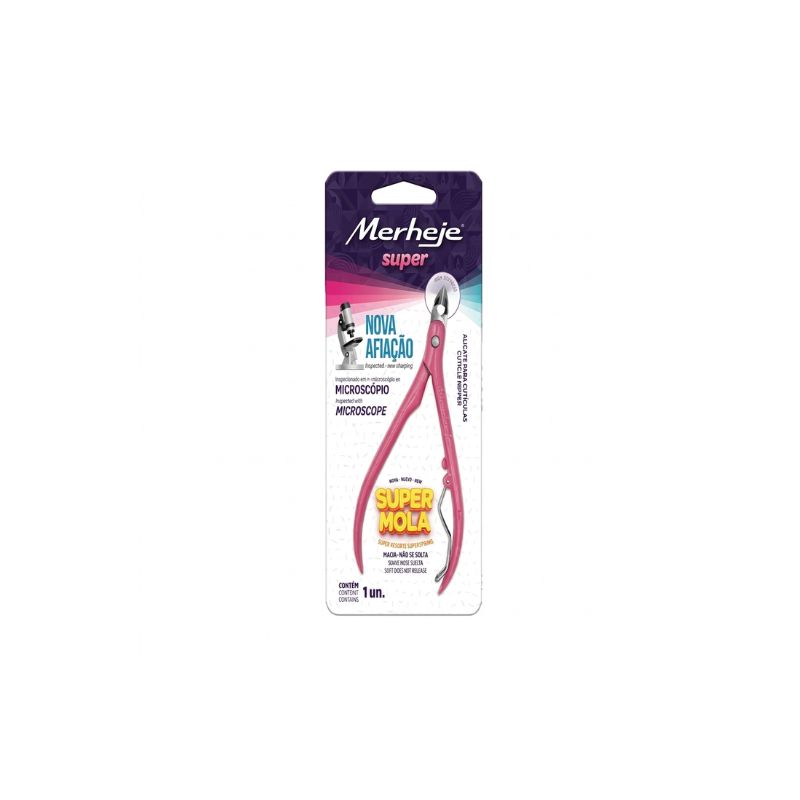 MERHEJE ALICATE CUTICULAS BASIC ROSA