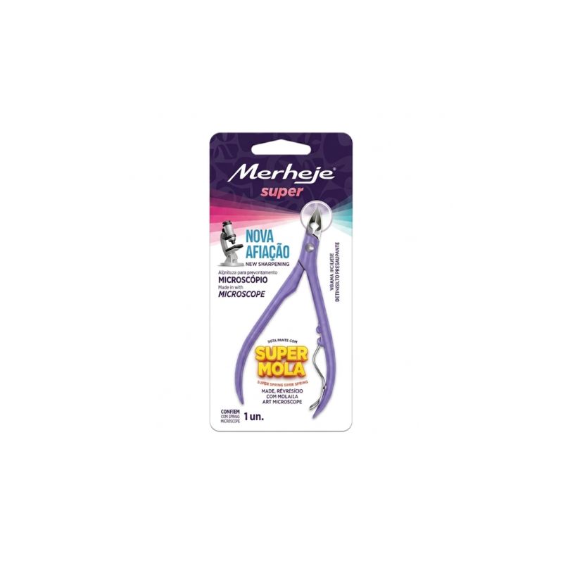 MERHEJE ALICATE CUTICULAS BASIC LILAS