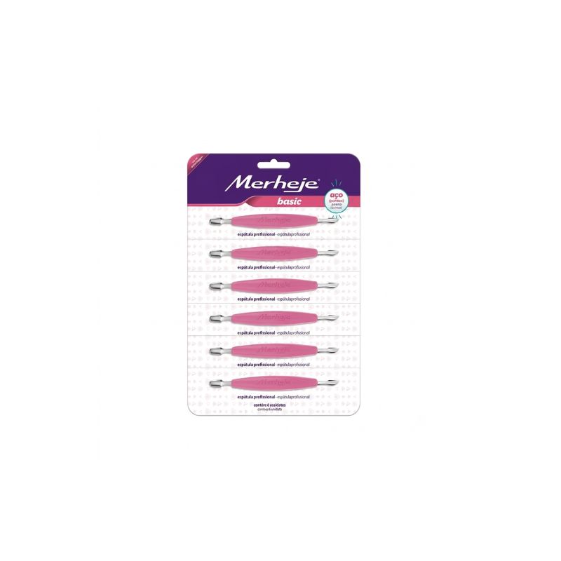 MERHEJE ESPATULA PROF BASIC_ROSA C/6