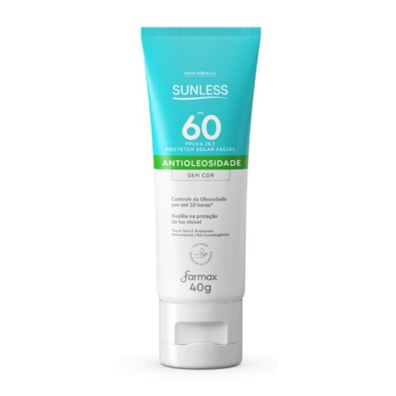 SUNLESS FPS 60 PROT FAC 40G S/ COR
