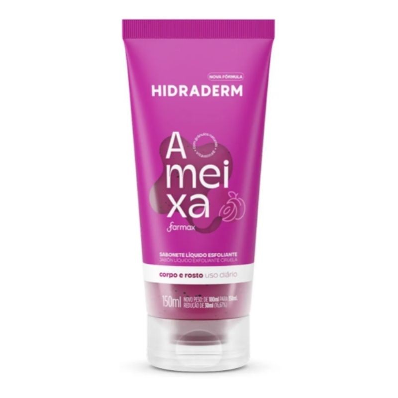 SAB LIQ HIDRADERM ESFOL 150ML AMEIXA