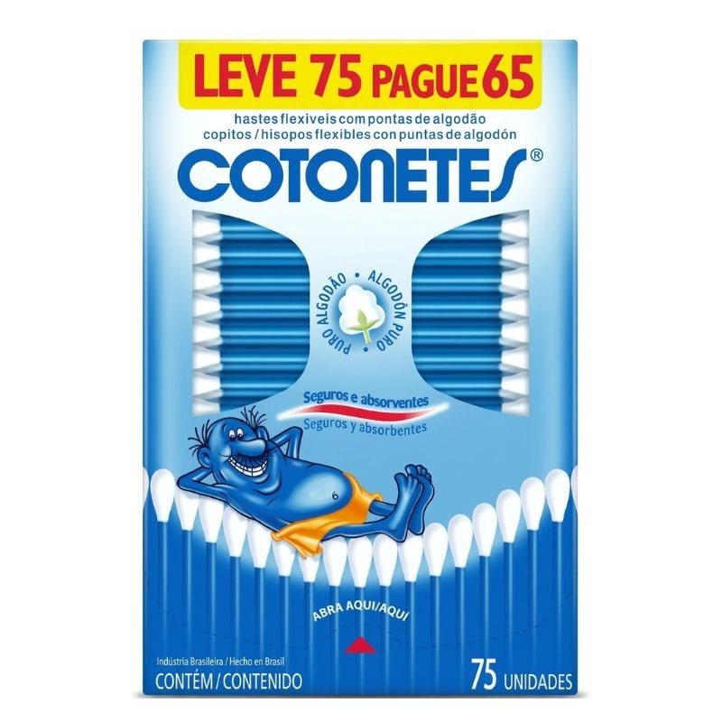 COTONETE HASTE FLEX JS L75P65