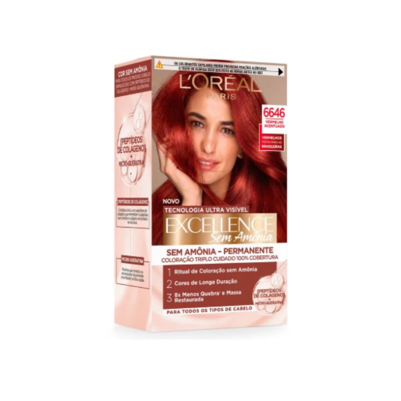 TINT IMEDIA S/ AMONIA 6646 VERM ACENTUAD