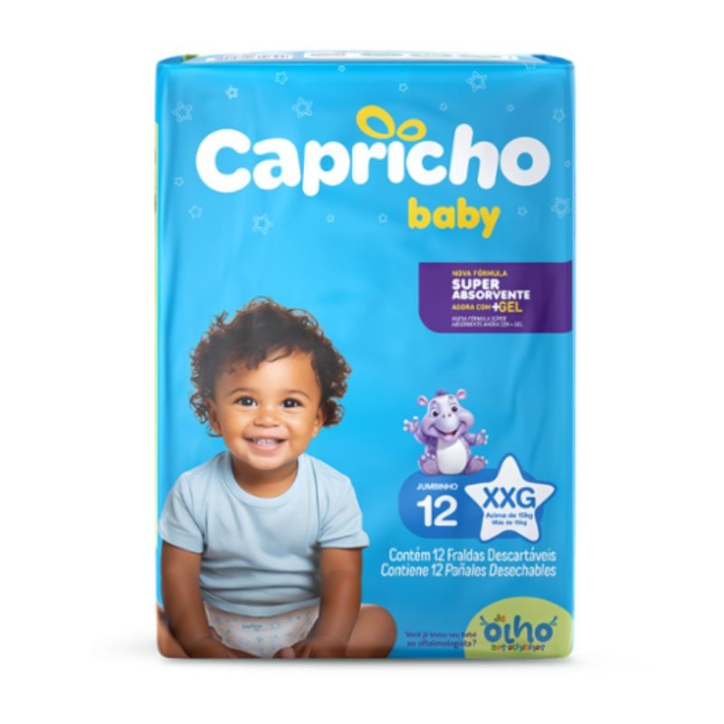 FRA CAPRICHO BABY JUMBINHO - XXG C/12