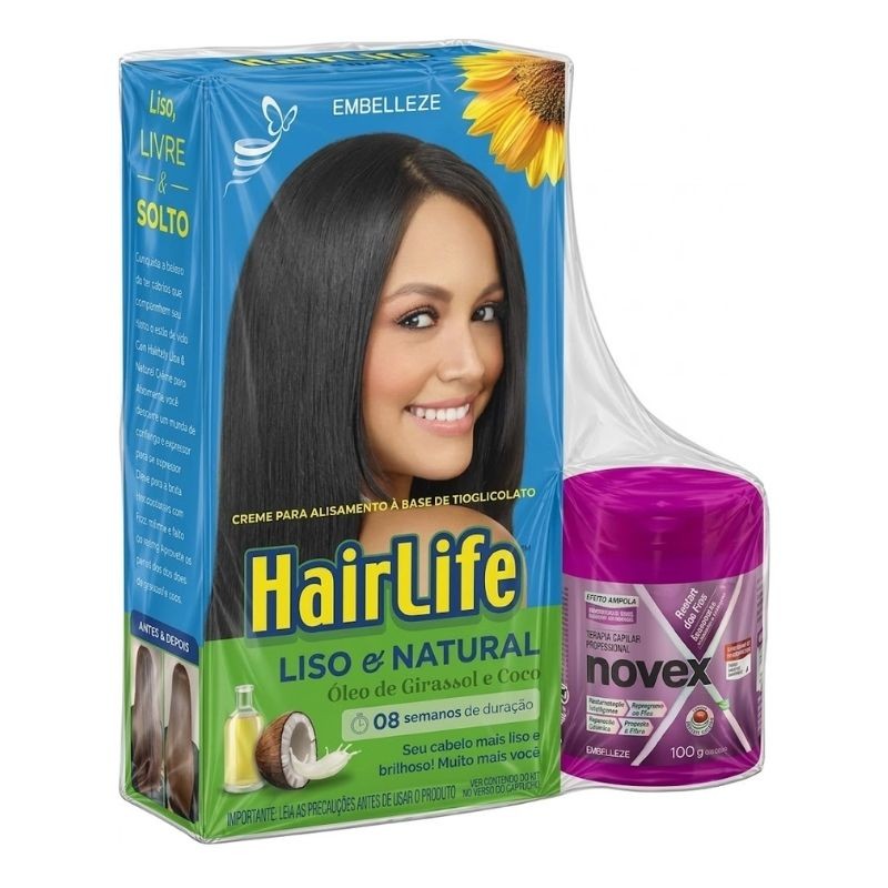 ALIS CR HAIRLIFE_LISO + CR NOVEX 100G