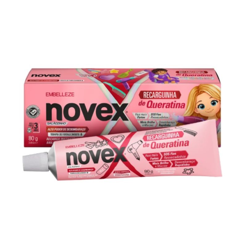 RECARGUINHA NOVEX 80G QUERATINA