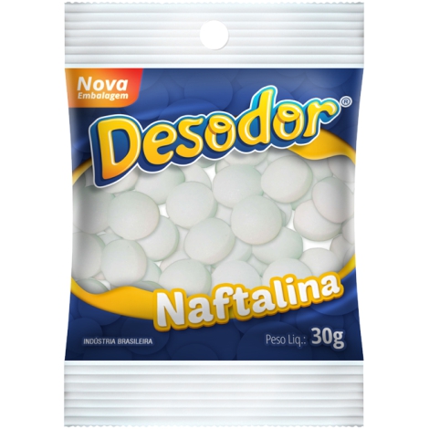 NAFTALINA DESODOR 30G